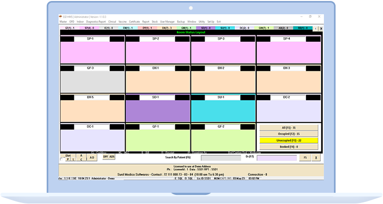 Sunil Medico Softwares - Hospital Management Software